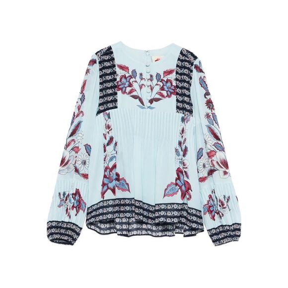 Farm Rio Blue Tops - Blouses Women